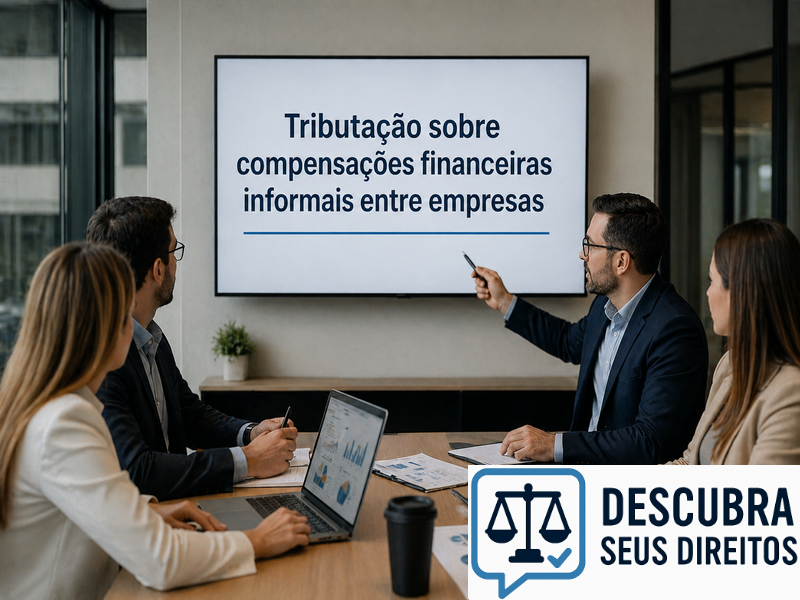 Tributação sobre compensações financeiras informais entre empresas