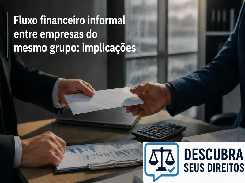 Fluxo financeiro informal entre empresas do mesmo grupo: implicações
