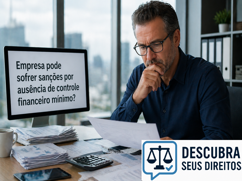Empresa pode sofrer sanções por ausência de controle financeiro mínimo?
