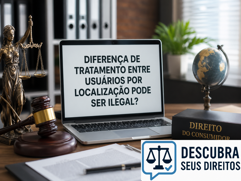 Diferença de tratamento entre usuários por localização pode ser ilegal?