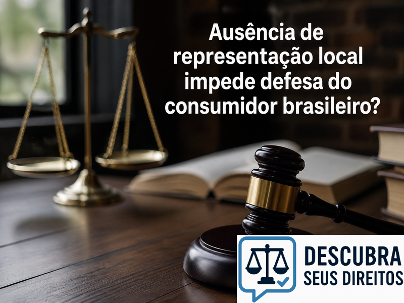 Ausência de representação local impede defesa do consumidor brasileiro?