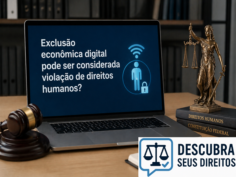Exclusão econômica digital pode ser considerada violação de direitos humanos?