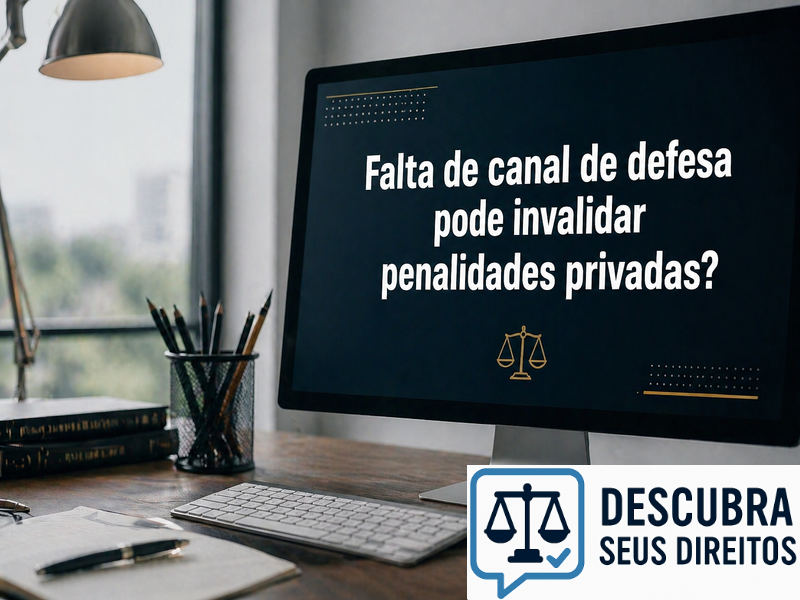 Falta de canal de defesa pode invalidar penalidades privadas?