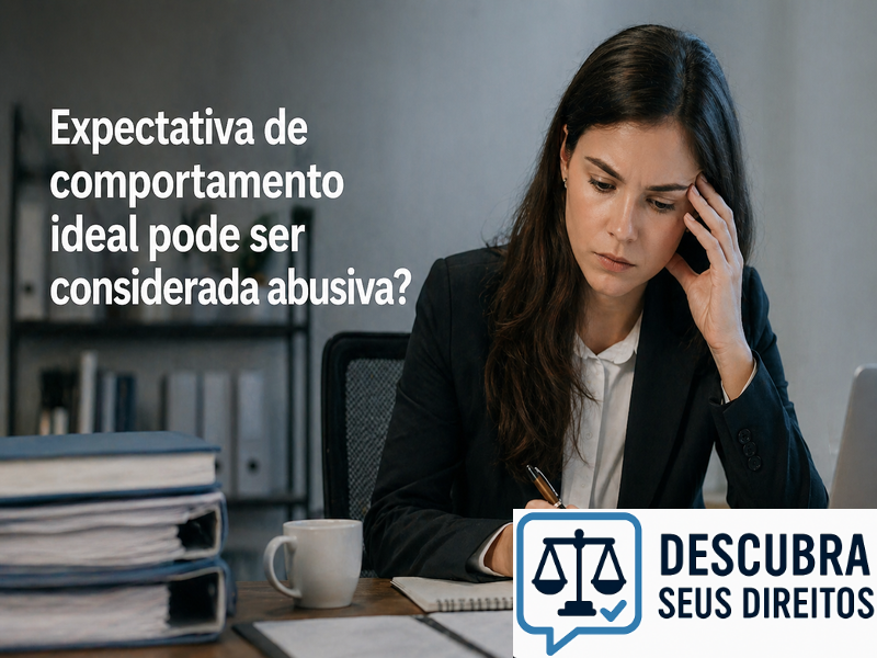 Expectativa de comportamento ideal pode ser considerada abusiva?