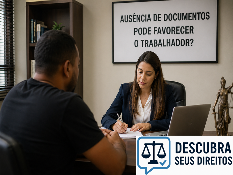 Ausência de documentos pode favorecer o trabalhador?