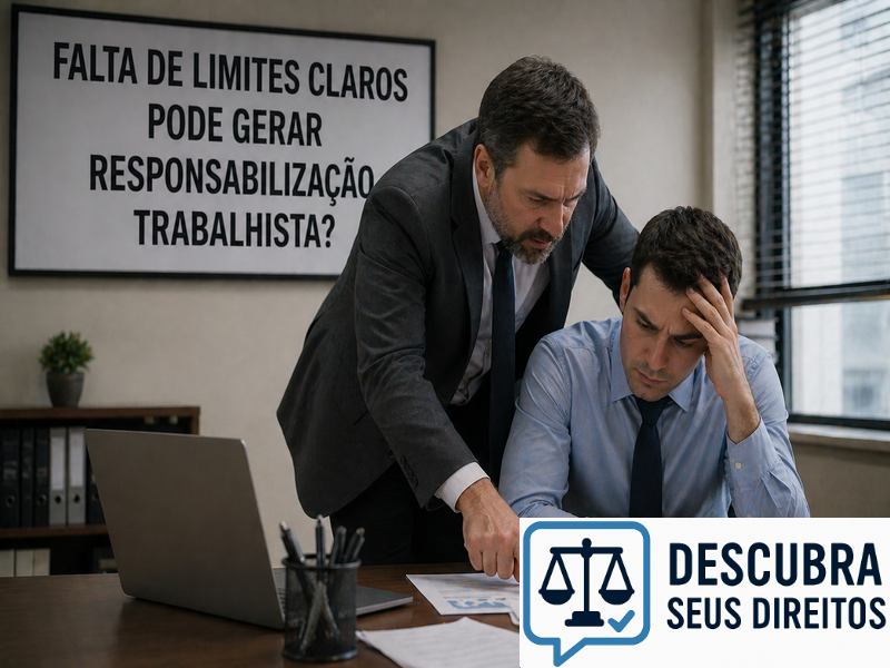 Falta de limites claros pode gerar responsabilização trabalhista?