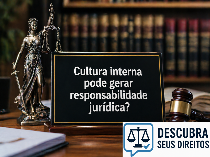 Cultura interna pode gerar responsabilidade jurídica?