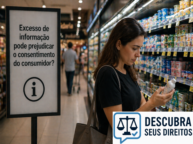 Excesso de informação pode prejudicar o consentimento do consumidor?