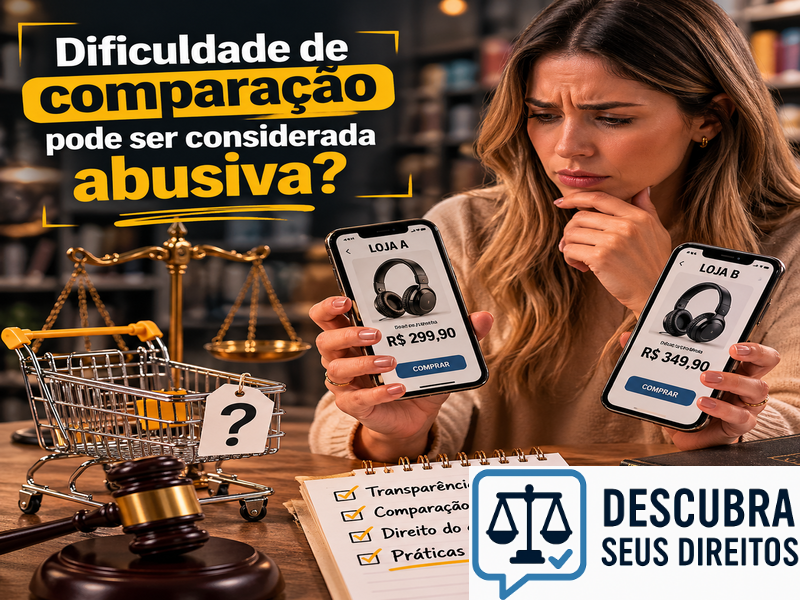 Dificuldade de comparação pode ser considerada abusiva?