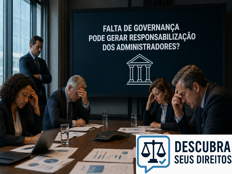 Falta de governança pode gerar responsabilização dos administradores?