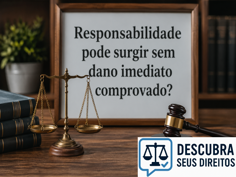 Responsabilidade pode surgir sem dano imediato comprovado?