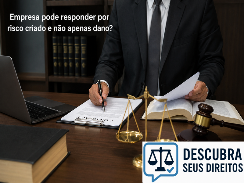 Empresa pode responder por risco criado e não apenas dano?