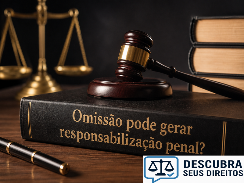 Omissão pode gerar responsabilização penal?