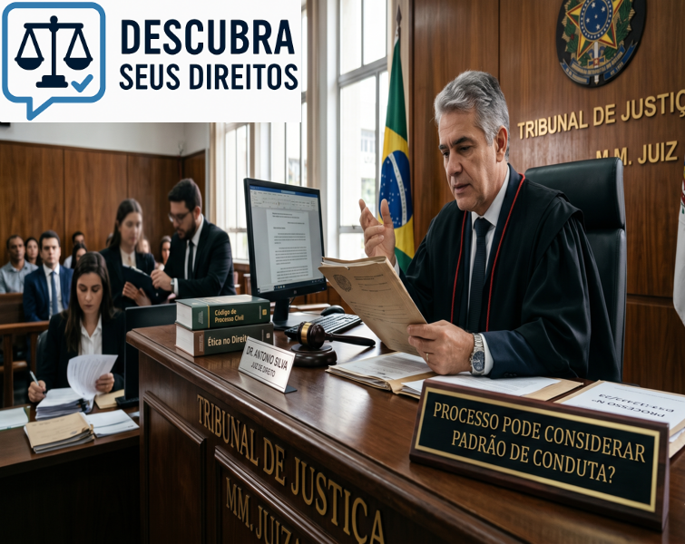 Processo pode considerar padrão de conduta?