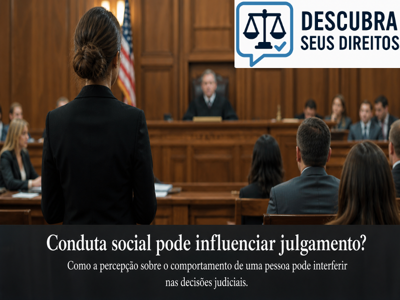 Conduta social pode influenciar julgamento?