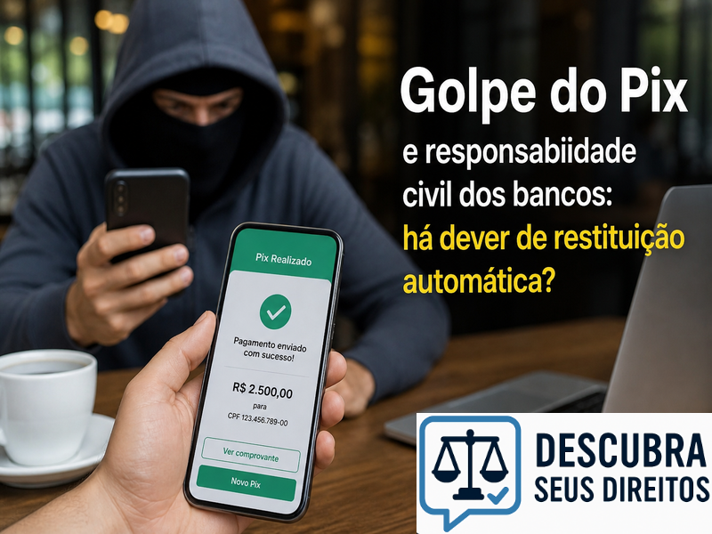 “Golpe do Pix” e responsabilidade civil dos bancos: há dever de restituição automática?