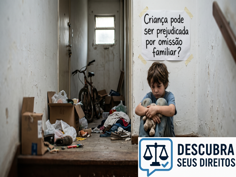 Criança pode ser prejudicada por omissão familiar?