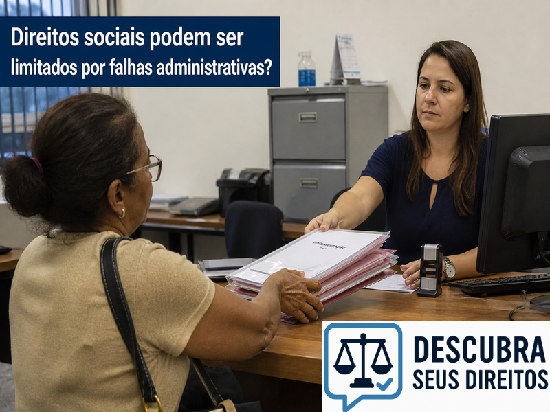 Direitos sociais podem ser limitados por falhas administrativas?