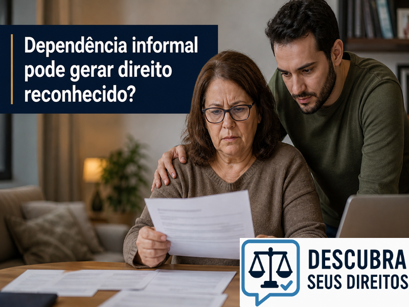 Dependência informal pode gerar direito reconhecido?