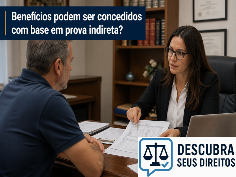 Benefícios podem ser concedidos com base em prova indireta?
