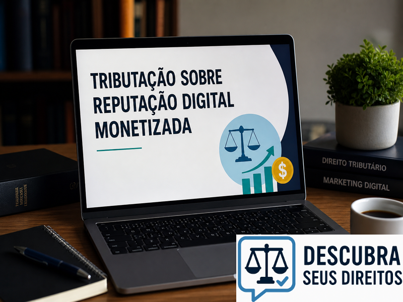 Tributação sobre reputação digital monetizada: quando a imagem vira base de incidência fiscal