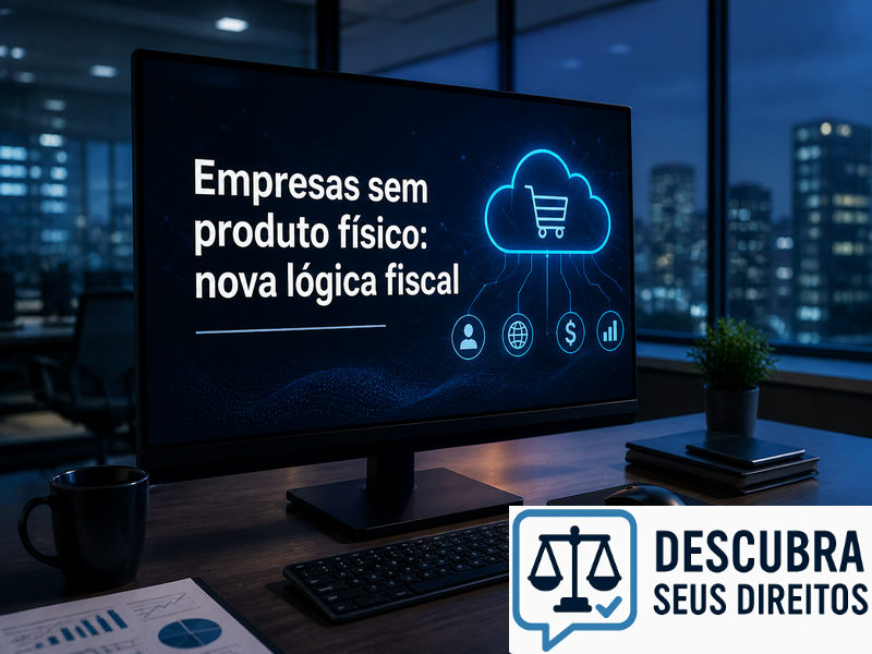 Empresas sem produto físico: nova lógica fiscal
