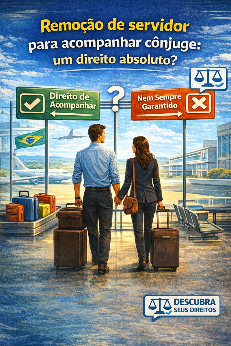 Remoção para acompanhar cônjuge: direito garantido ou pedido que pode ser negado?