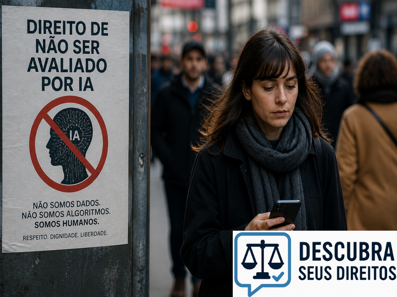Direito de não ser avaliado por inteligência artificial