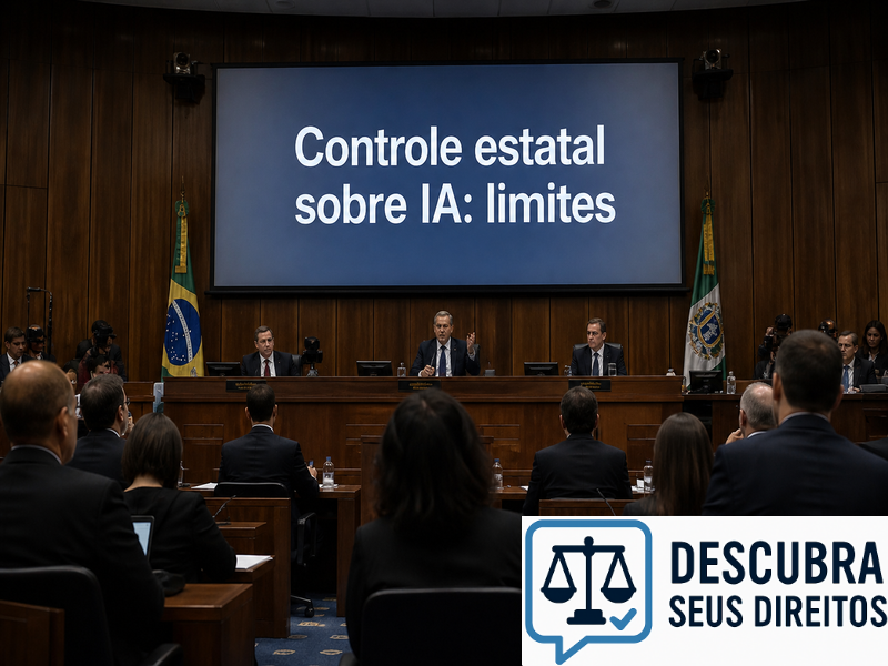 Controle estatal sobre IA: limites