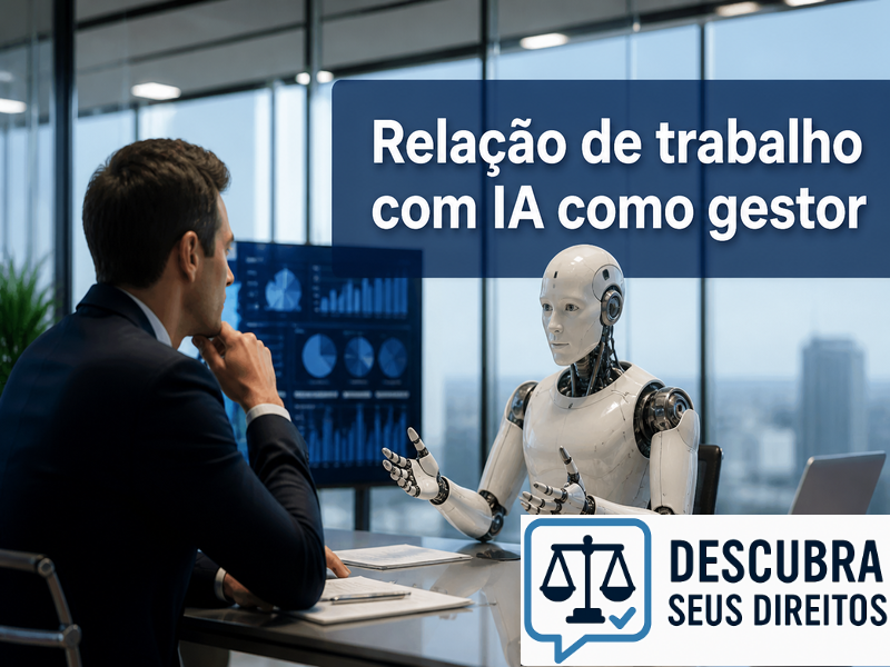 Relação de trabalho com IA como gestor