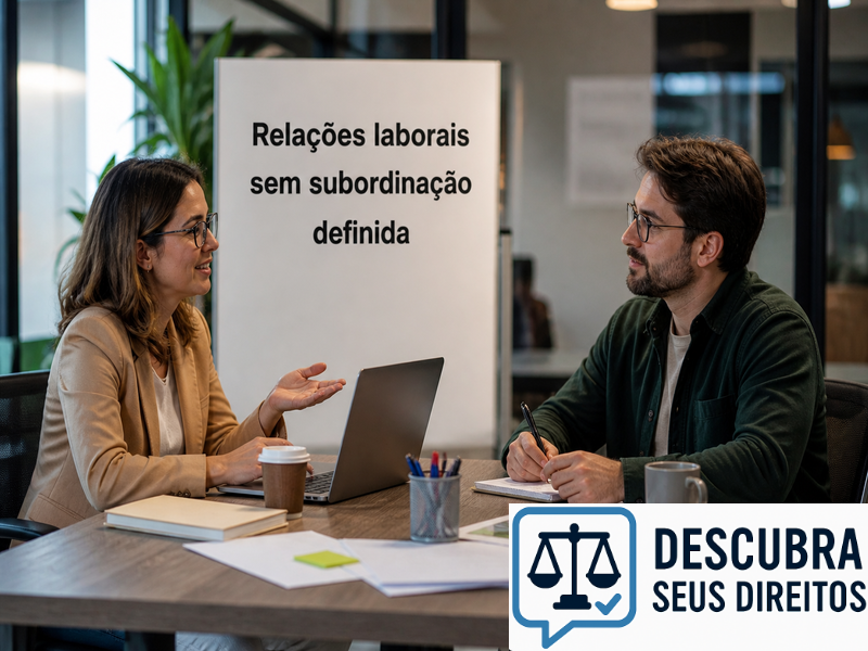 Relações laborais sem subordinação definida