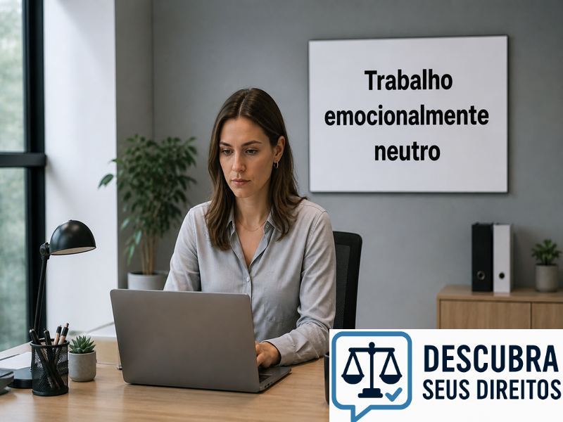 Trabalho emocionalmente neutro
