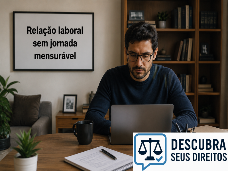 Relação laboral sem jornada mensurável