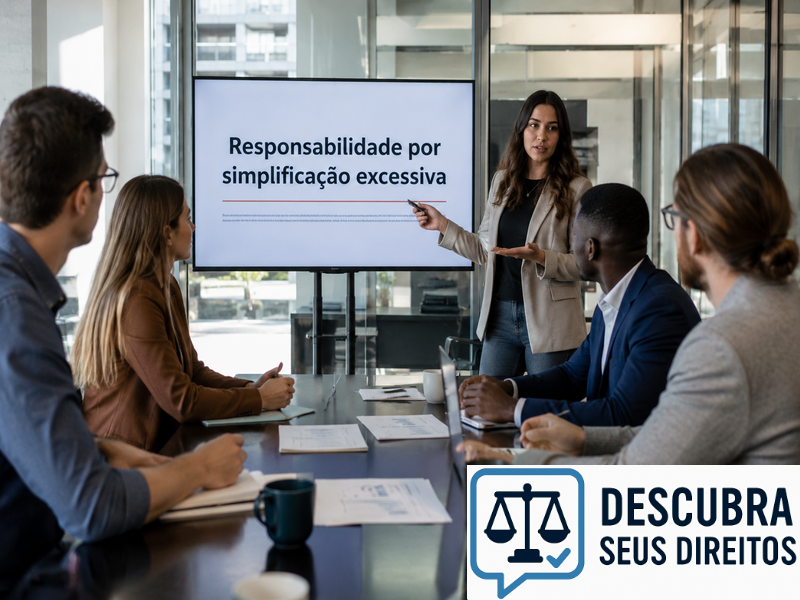 Responsabilidade por simplificação excessiva