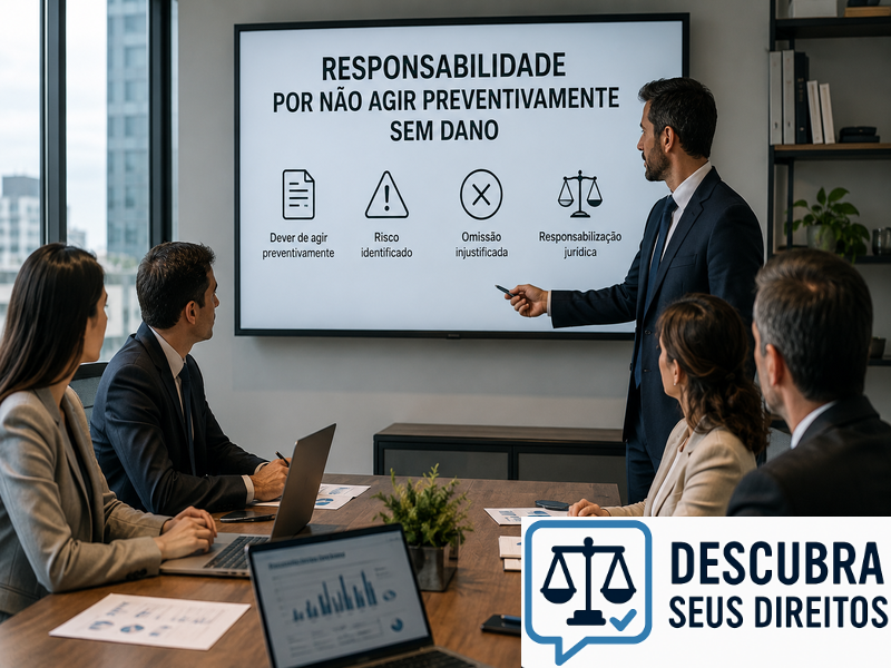 Responsabilidade por não agir preventivamente sem dano