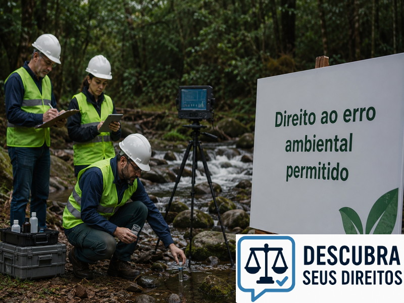 Direito ao erro ambiental permitido