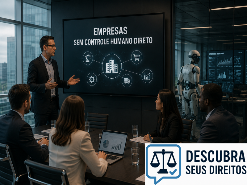 Empresas sem controle humano direto