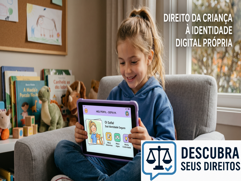 Direito da criança à identidade digital própria