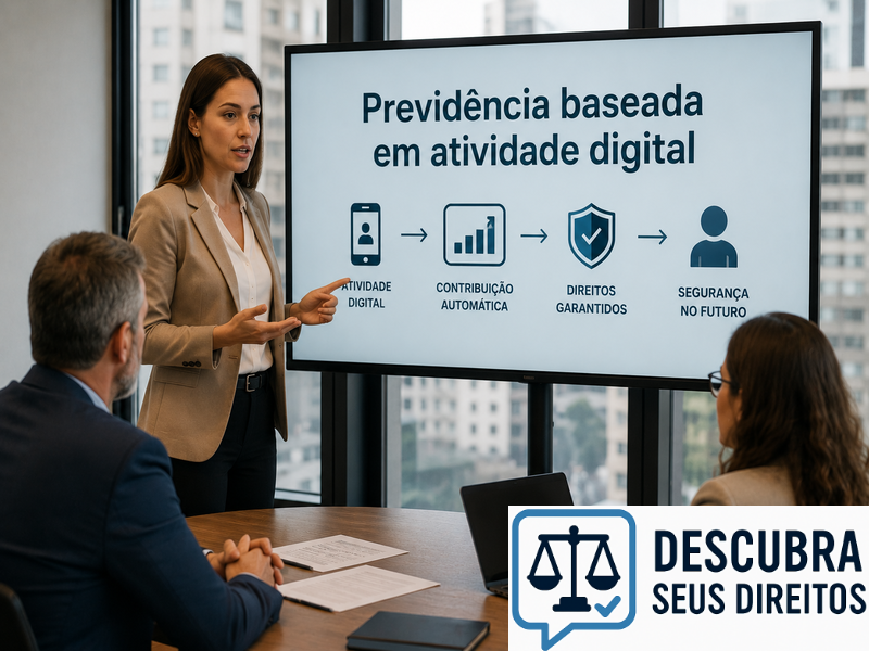 Previdência baseada em atividade digital