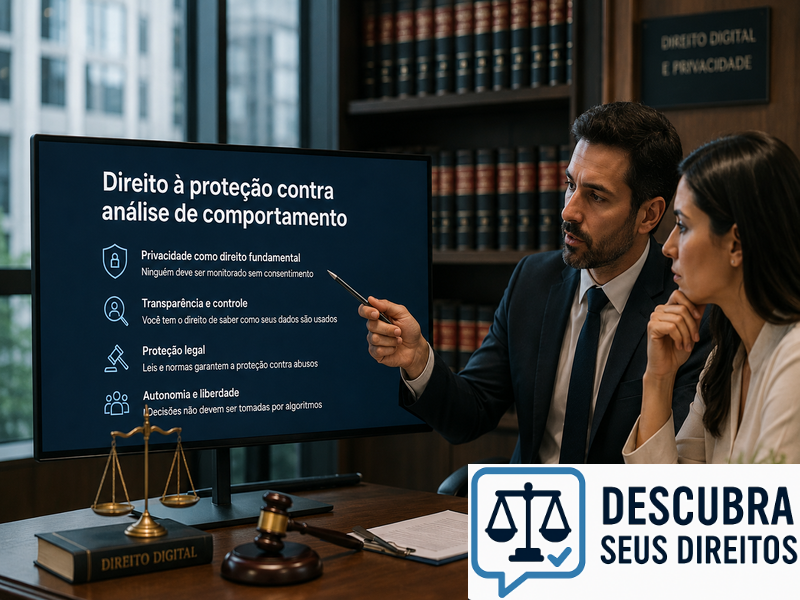 Direito à proteção contra análise de comportamento