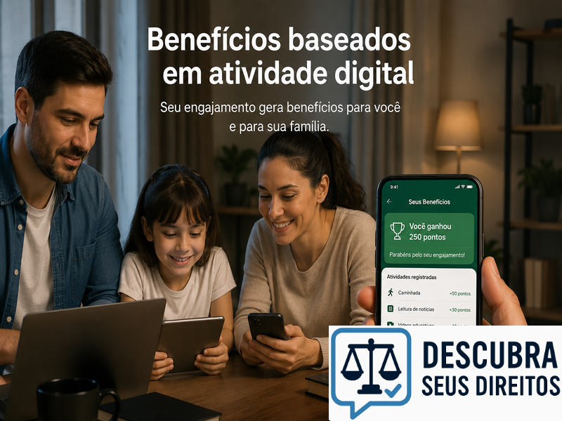 Benefícios baseados em atividade digital
