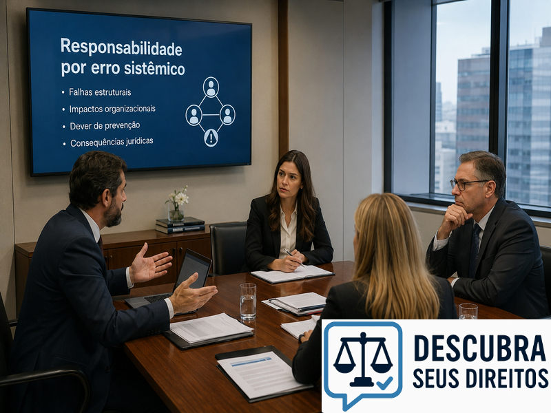 Responsabilidade por erro sistêmico
