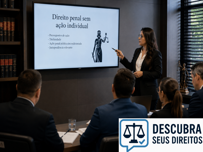 Direito penal sem ação individual