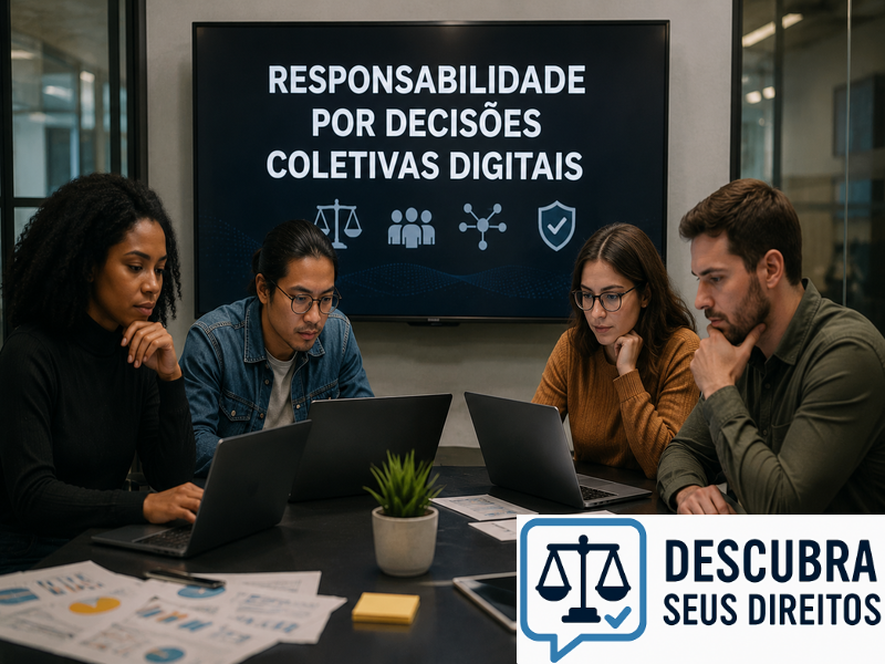 Responsabilidade por decisões coletivas digitais