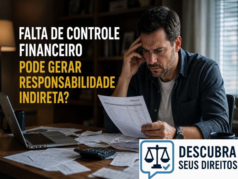 Falta de controle financeiro pode gerar responsabilidade indireta?