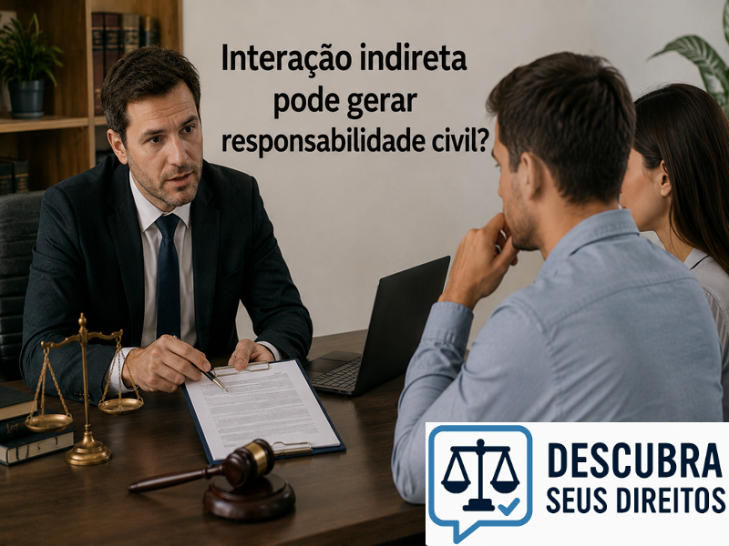 Interação indireta pode gerar responsabilidade civil?