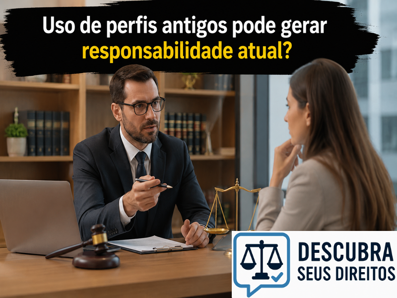 Uso de perfis antigos pode gerar responsabilidade atual?