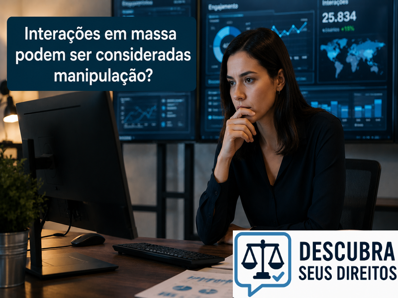 Interações em massa podem ser consideradas manipulação?