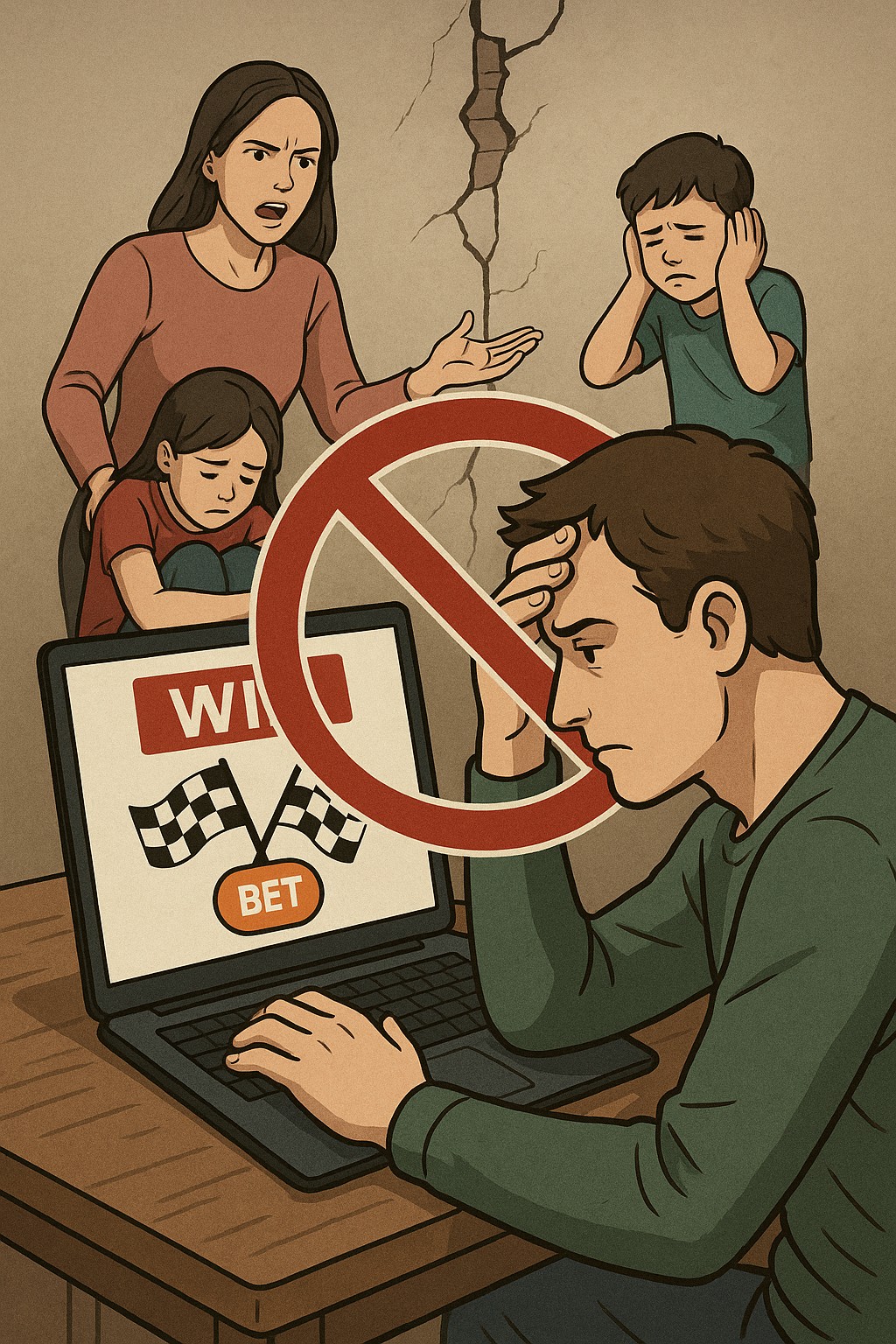 Apostas online, interdição e o colapso familiar: quando o vício vira questão de Direito Civil