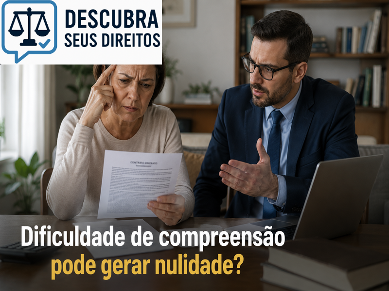 Dificuldade de compreensão pode gerar nulidade?